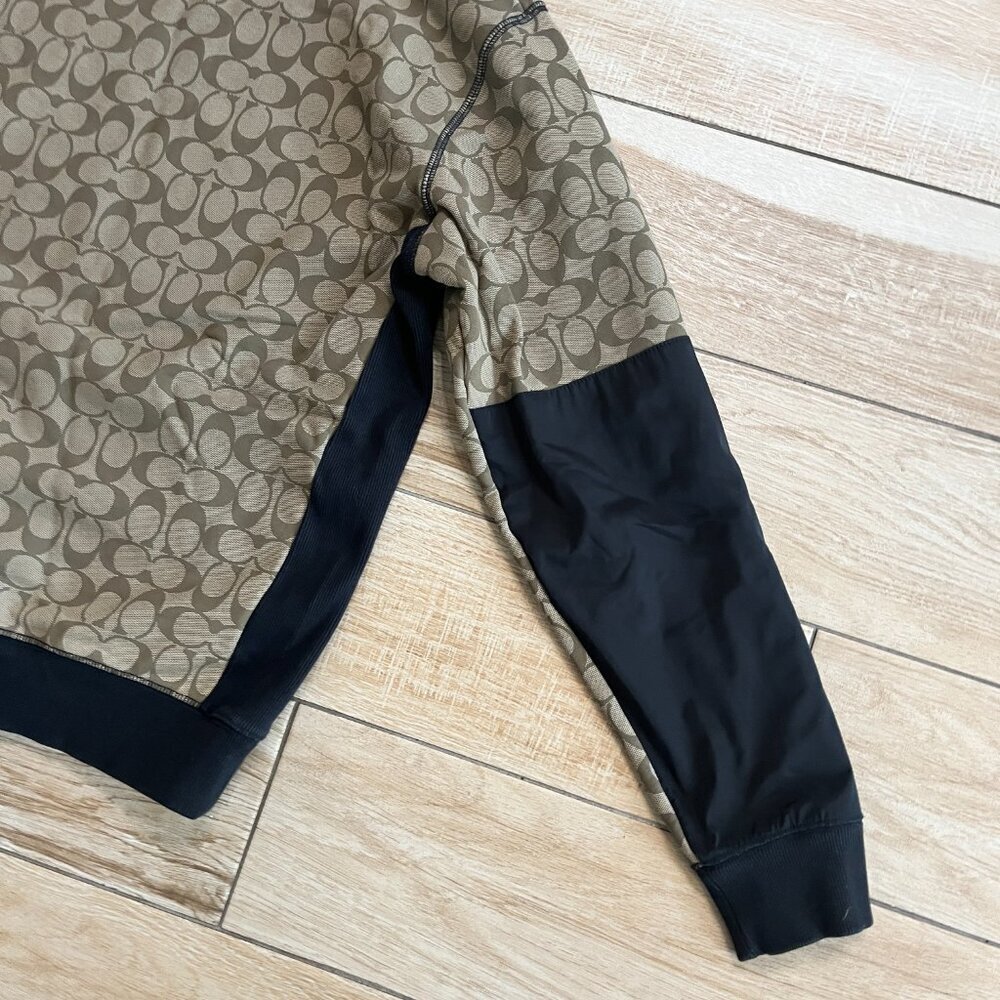 Mens Coach Tan/Black Hoodie - S - Picture 5 of 6